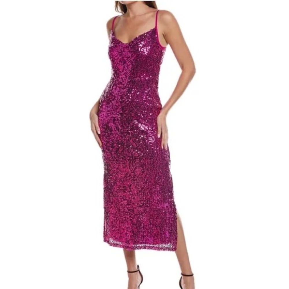 Taylor Stretch sequin dress, size 8, never been worn